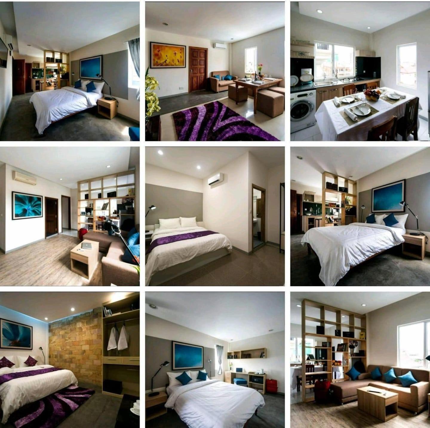 White Residence Hotel & Apartment Phnom Penh Esterno foto